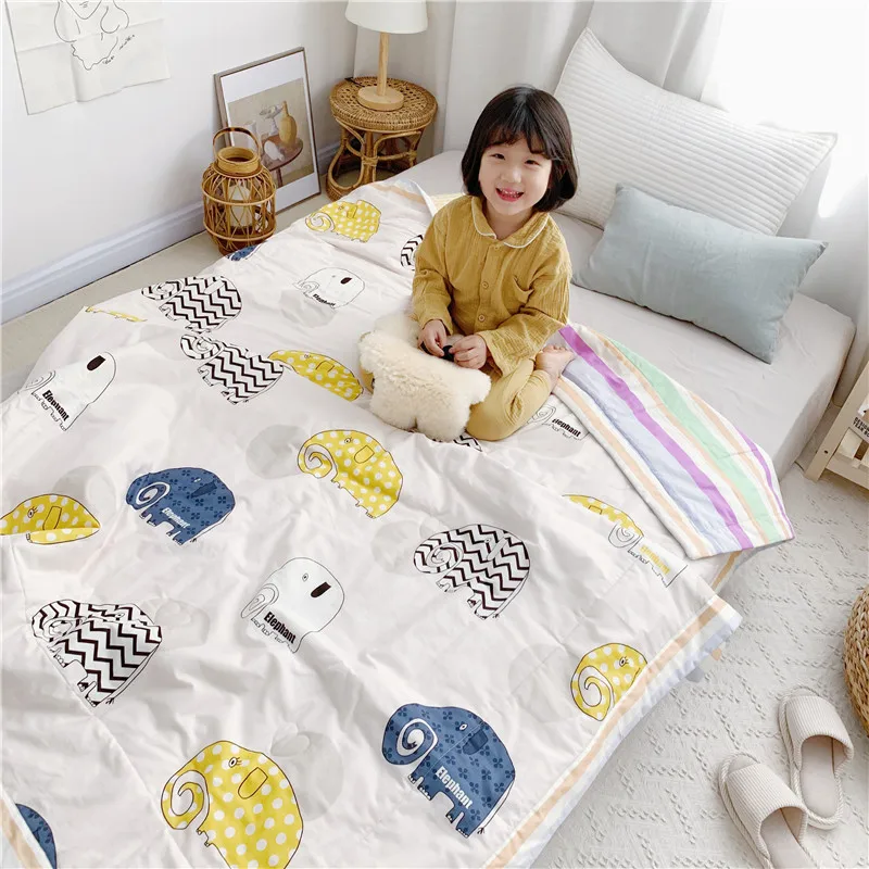 Летнее Детское муслиновое Пеленальное Одеяло с геометрическим рисунком для новорожденных, детское банное полотенце, Пеленальное Одеяло, детская накидка