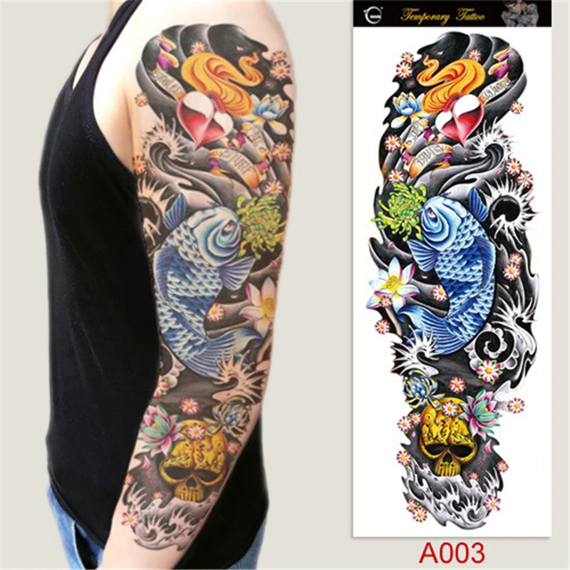 Tatuajes De Brazo Entero Para Hombres Sollefe Tattoo