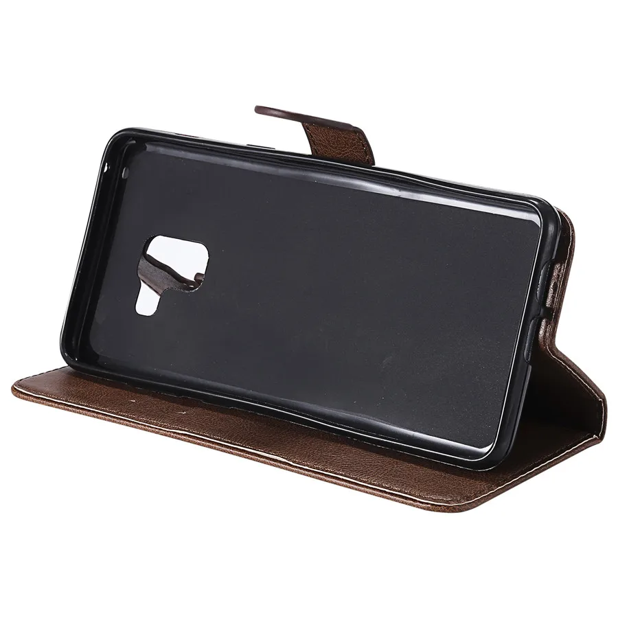 Luxury Magnetic Wallet PU Leather Case For SAMSUNG A8 Plus 2018 Card Holder Flip Phone Cover For Galaxy A8 2018 w Card Slots (24)