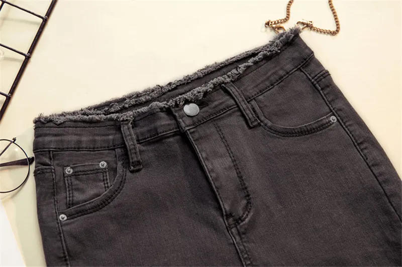 Джинсы женские джинсовые брюки черный цвет женские s женские джинсы стрейч брюки Feminino узкие брюки для женщин брюки