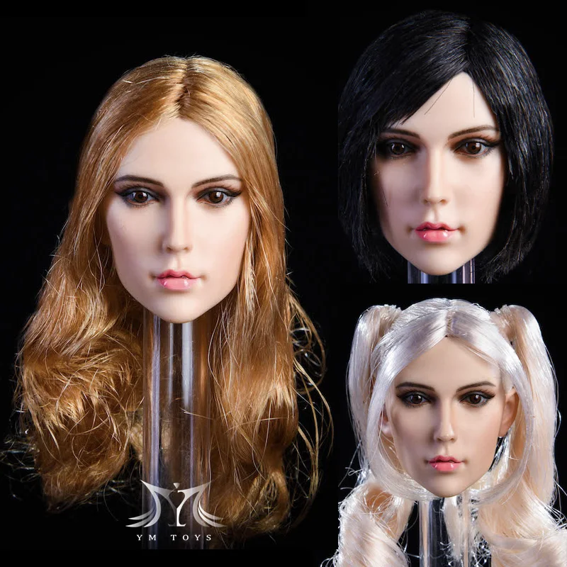 YMTOYS YMT018 1/6 Европейская красавица SHA голова лепить для 12 дюймов фигурку DIY|Игровые