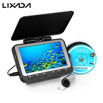 

Lixada 15M / 30M 1000TVL Fish Finder Underwater Ice Fishing Camera 4.3" LCD Monitor 8 Infrared IR LED Night Vision Camera