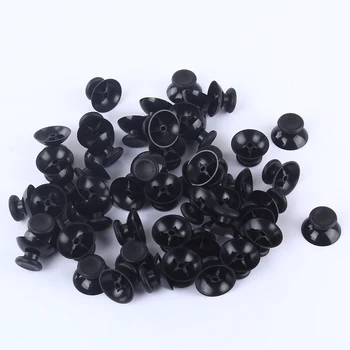 

50pcs/set Black 3D Analog Cap Cover Thumb Sticks Joystick Thumbstick Mushroom Cap Cover For Microsoft XBOX 360 Controller L3FE