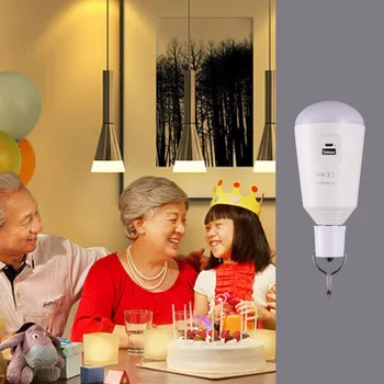 

2017 QF-168A 7W Multifunction Protable LED Tent Camping Hiking Light Bulb Emergency Super Bright Rechargeable LED Bulb