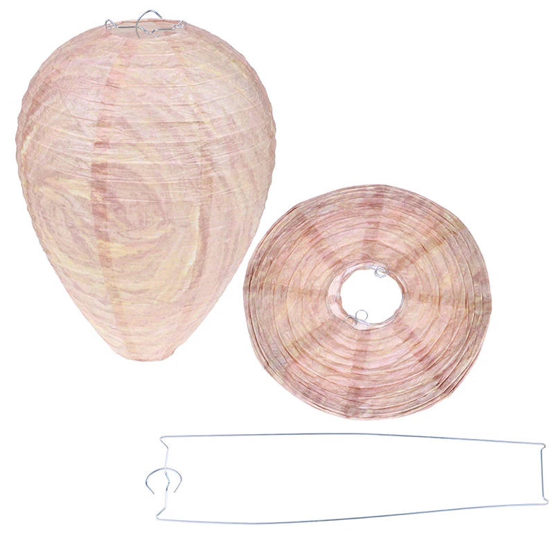 Новая ОСА сдерживающая пчелиная Шершня поддельные гнезда Имитация натурального черного пчелиная клетка Роем ловушка роющий ловушка для пчеловодства инструмент