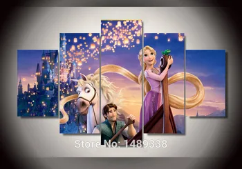 

Classical beautiful princess Fantasy cartoon wall painting for bedroom or living room decoration free shipping