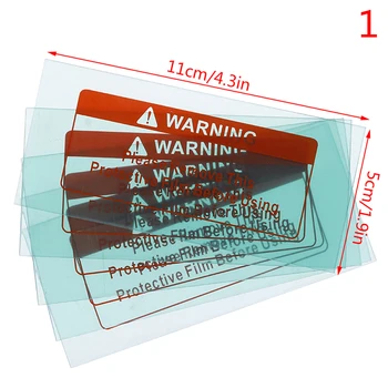 

5pcs Spare Welding Shield Cover Lens Protector Plate for Welding Helmet Mask