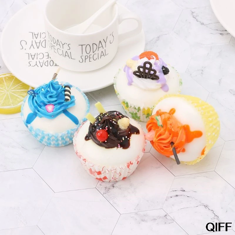 

Wholesale Realistic Artificial Fake Cake Cupcake Model Cup Display Photography Props Crafts Home Decoration May06