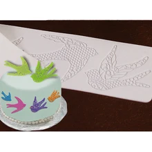 Инструменты для украшения торта, кружевная Накладка для торта, силиконовая форма для помадки края торта, форма для помадки, кружевная накладка, DIY инструмент, аксессуары для выпечки