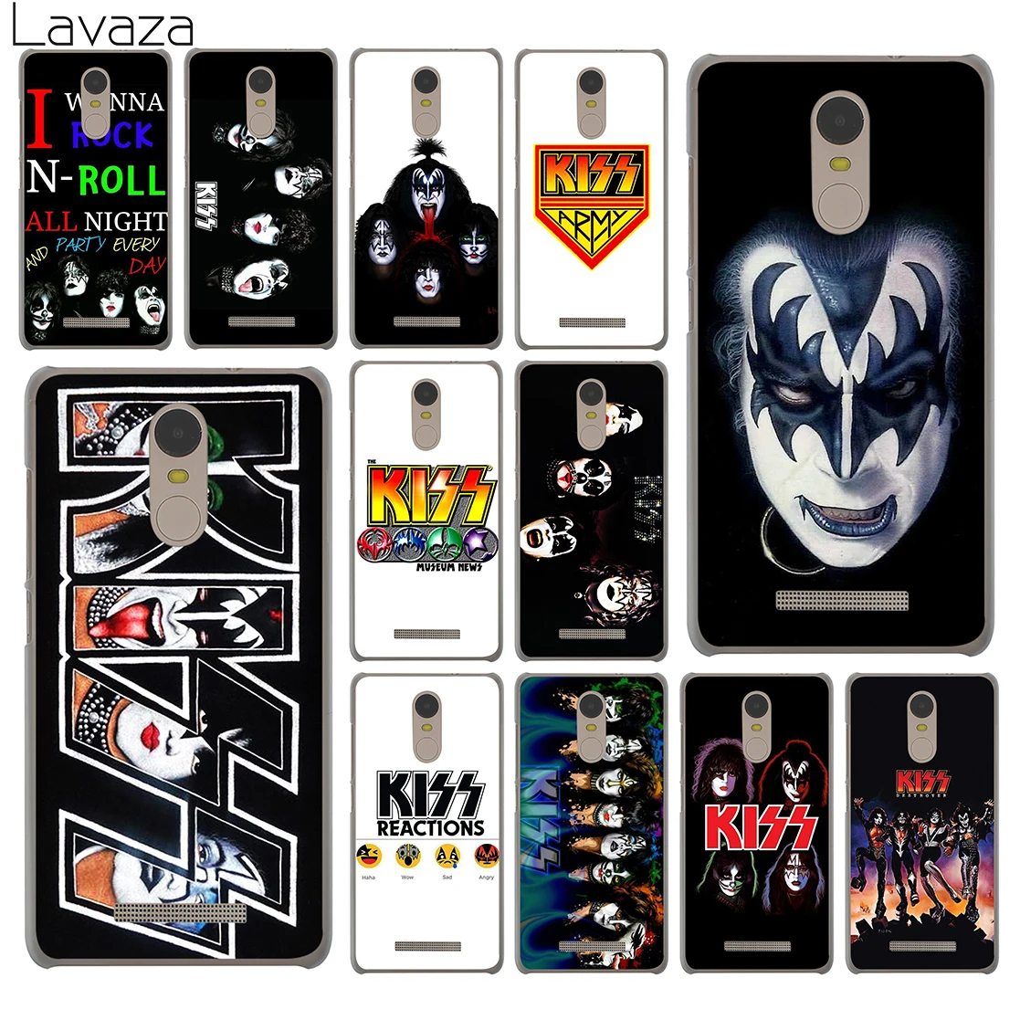 Lavaza Gene Simmons Kiss band Hard Phone Case for Xiaomi Redmi GO 4A S2