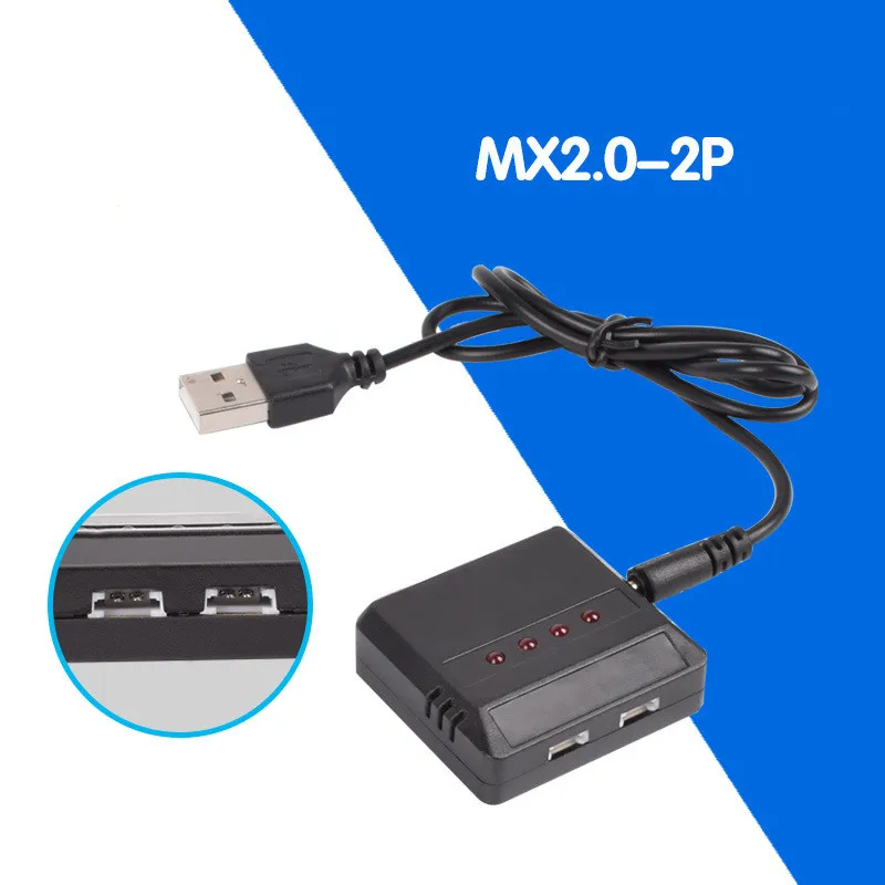 

4 in 1 3.7v USB balance li-po charger for Hubsan H107 Syma X5C X5SC Quadcopter USB Interface Battery Charger