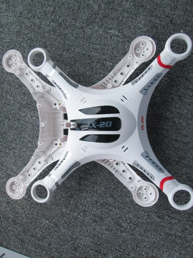 Original Cheerson CX-20 drone Body Shell Cover Spare Parts box CX20 CX 20 set цена Original Cheerson CX-20 drone Body Shell Cover Spare Parts box CX20 CX 20 set цены онлайн