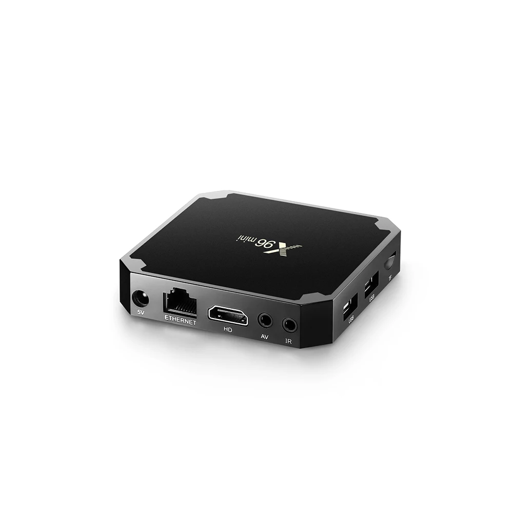 X96mini Android 7.1 X96 mini четырехъядерный Smart TV BOX ТВ Бокс 1 ГБ +8 ГБ2 +16 S905W поддерживает 2.4G