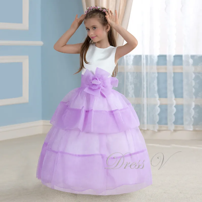 lavender flower girl dresses uk