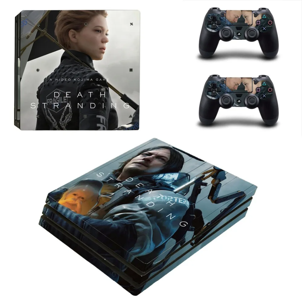 Игра Death Stranding PS4 Pro стикер кожи для sony playstation 4 консоль и контроллеры PS4 Pro Наклейка кожи s Наклейка виниловая