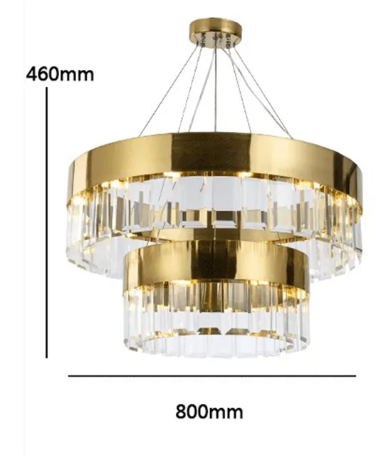 Postmoderne luxe gouden hanger kroonluchter metalen glas blok droplight G9 led lamp bron kroonluchters lamp - AliExpress