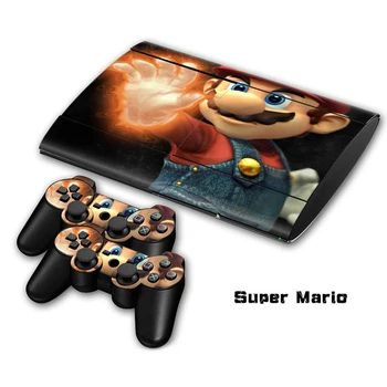 

Skin Sticker Protector for Sony PS3 Super Slim 4000 and 2 Controller Skins Stickers # TN-PS3S4000-0047