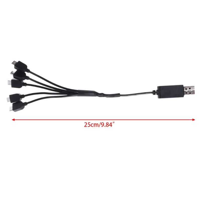 1 для 5 зарядное устройство мульти зарядка Visuo Xs809 Xs809w Xs809hw кабель Rc Дрон