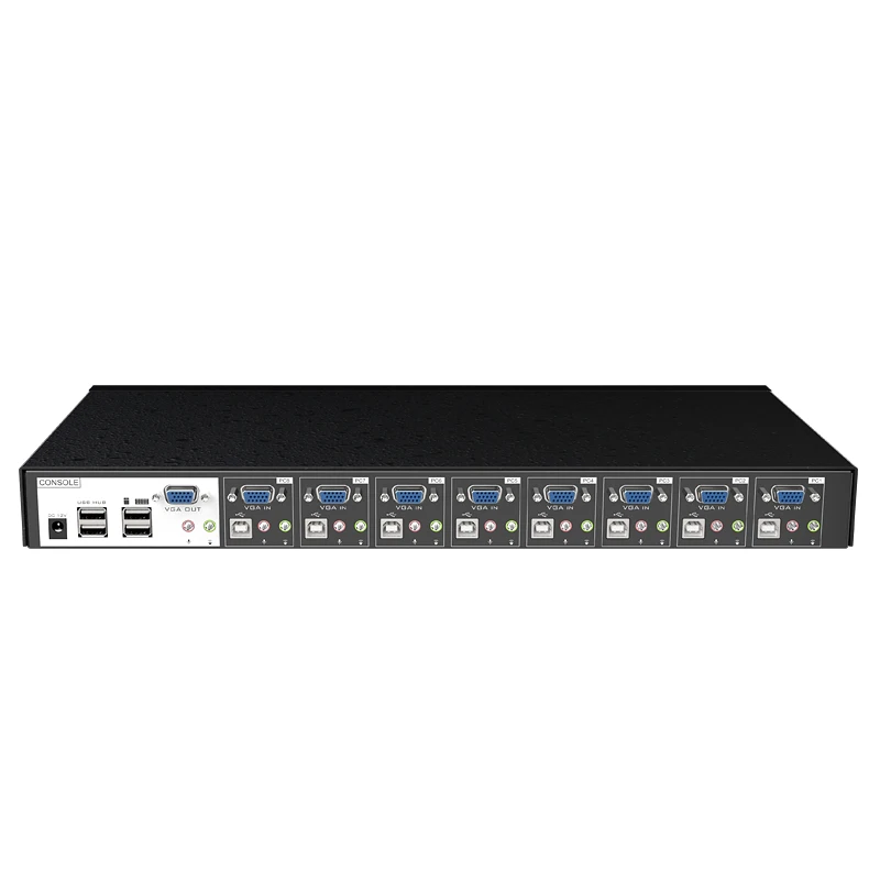 MT-VIKI 8 Port USB KVM Switch with Audio Stero with USB HUB control 8 computers with KVM cable 8 in 1 out MT-0801VK MT-VIKI 8 Port USB KVM Switch with Audio Stero with USB HUB control 8 computers with KVM cable 8 in 1 out MT-0801VK