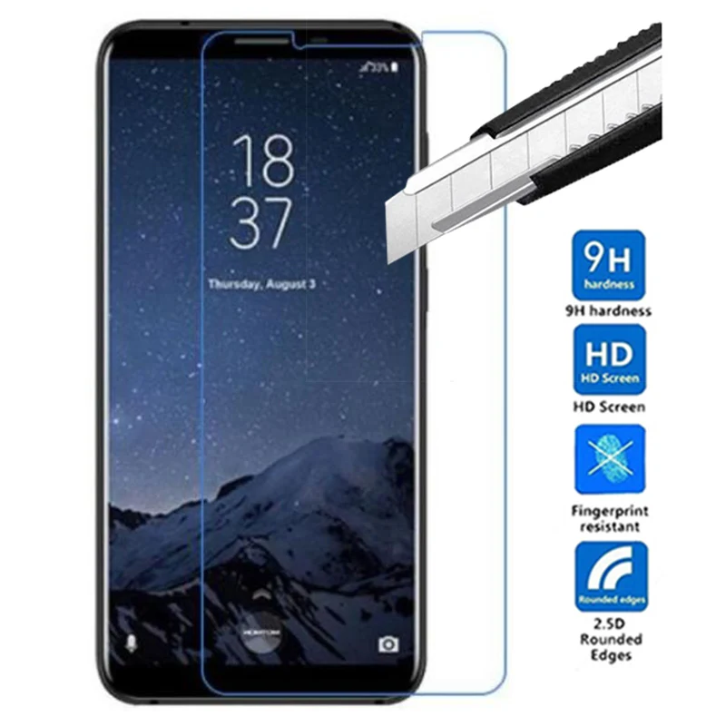 

2PCS 9H Premium Tempered Glass For Homtom S8 Glass Screen Protector Protective Film 2.5d Screen Protection Film For Homtom S8