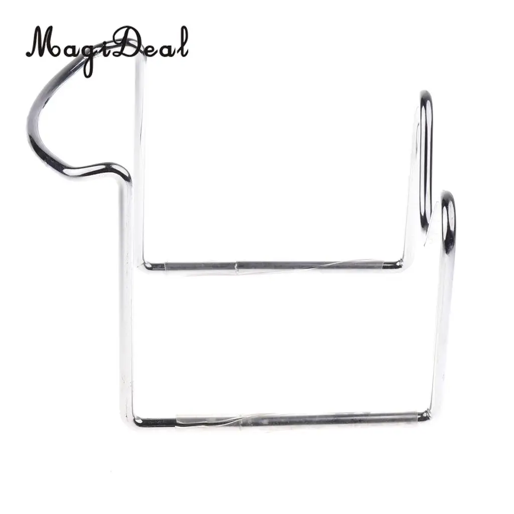 MagiDeal 5L Non Slip Water Bottle Stand Water Jug Rack Dispenser Valve Spigot Bracket Stainless Steel