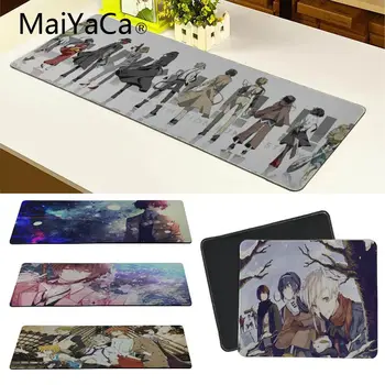 

MaiYaCa My Favorite Bungo Stray Dogs Anti-Slip Durable Silicone Computermats Locking Edge Mousepad Mat Keyboard Mat Table Pad