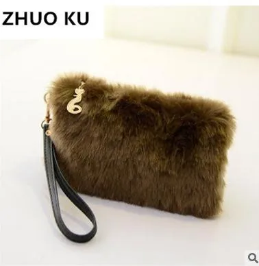 ZHUOKU womens handbags and purses new autumn winter soft hand with a pocket purse handbag of baby girl mini dinner bag baby-bags-for-girl