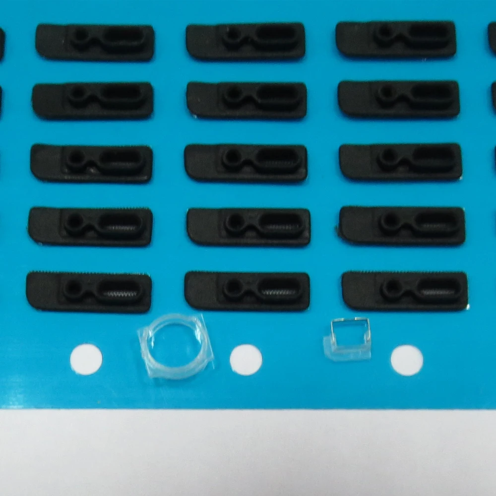 300pcs/lot Earpiece Ear Speaker Grill Mesh Anti Dust Mesh and Rubber