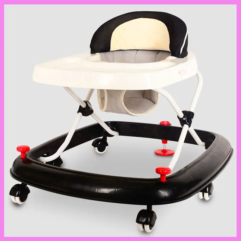 Folding Infant Baby Mobility Rollator Walker Newborn Child Walking Assistant Aid Activity