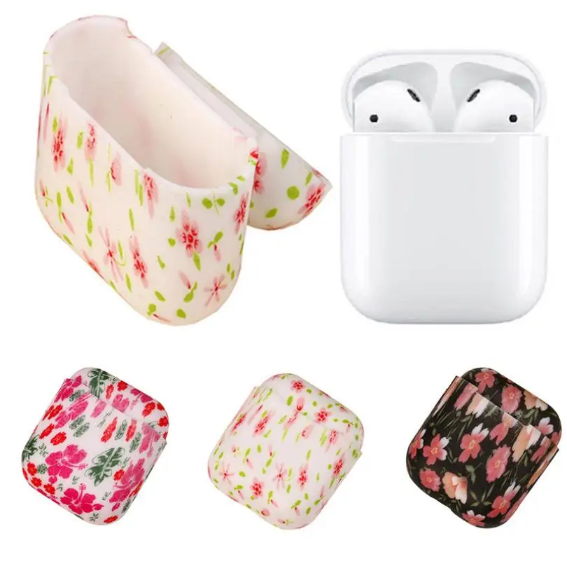 

Soft Silicone Shock Proof Protective Cover Case For Apple for AirPods Earphones_KXL0805