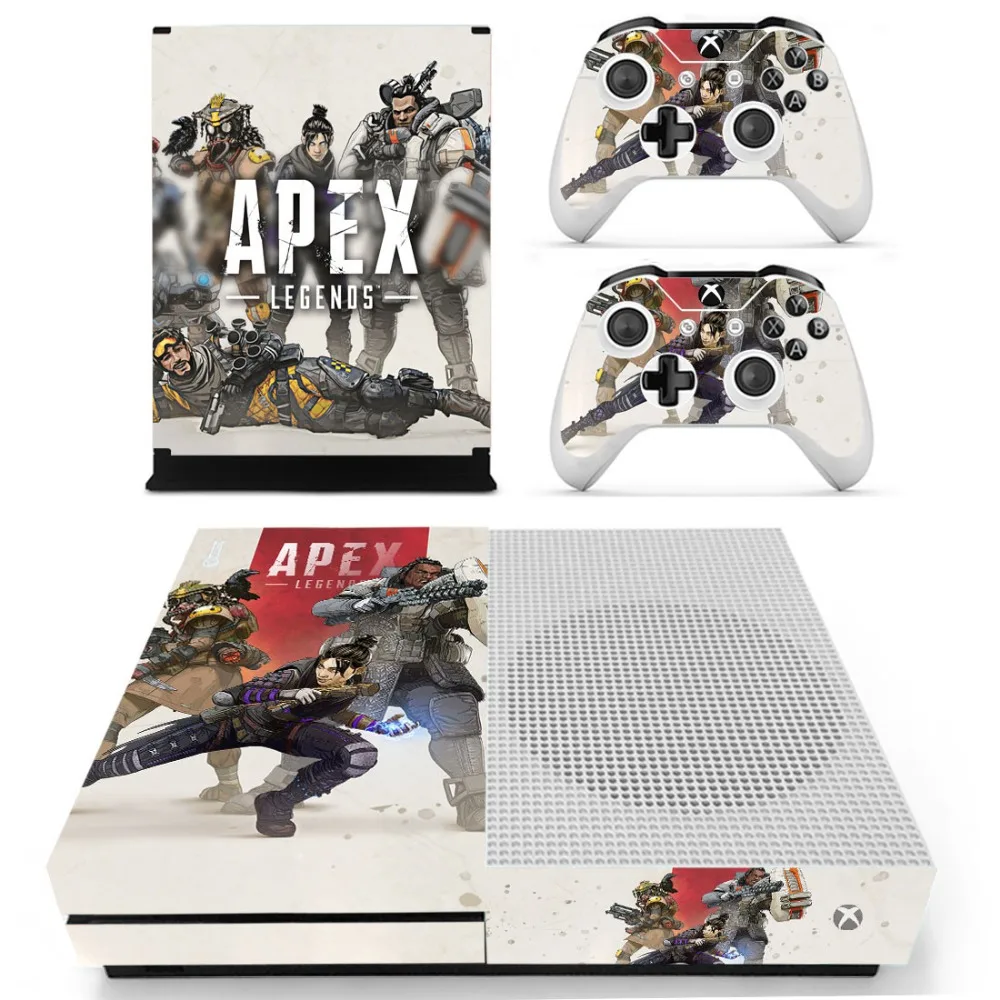 

APEX Legends Skin Sticker Decal For Xbox One S Console and Controllers for Xbox One Slim Skin Stickers Vinyl