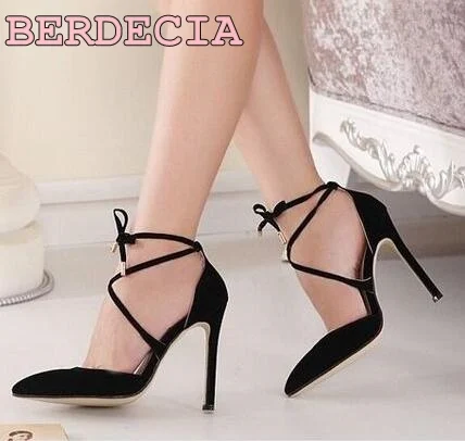 pumps with elastic straps