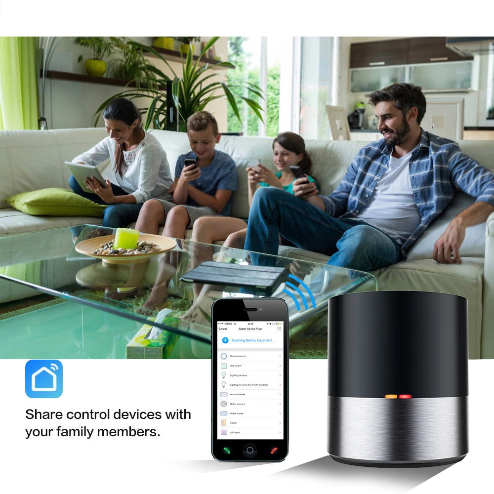 Geeklink Умный дом wifi+ ИК пульт дистанционного управления Лер для iOS Android приложение Голосовое управление для США Alexa США Google домашняя Автоматизация