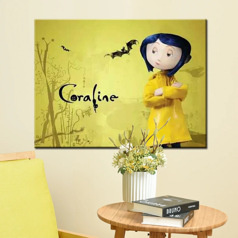 Аниме постеры coraline модульные картины DIY картина маслом по номерам настенные художественные холст картины украшения спальни