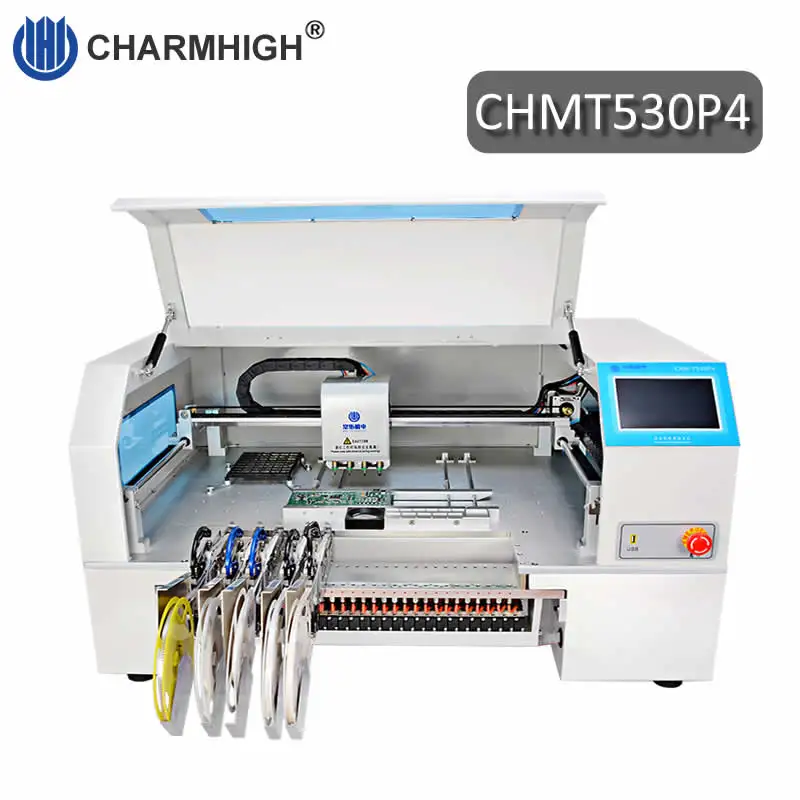 Free Shipping 4 Heads 30 Feeders Chmt530p4 Smt Pick And Place
