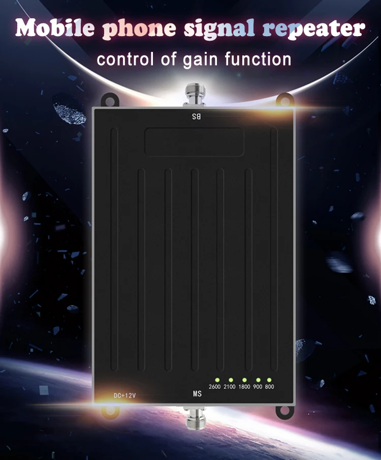 Ретранслятор сигнала Lintratek 3G 5 полос 2G 4G GSM DCS UMTS LTE 800(B20) 900(B8) 1800(B3) 2100(B1) 2600(B7)