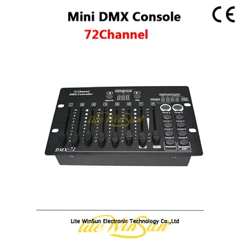 

72 Channel Simple DMX 512 Controller Bar DJ Lighting Console for Stage Moving Head Light DJ Operator Equipment
