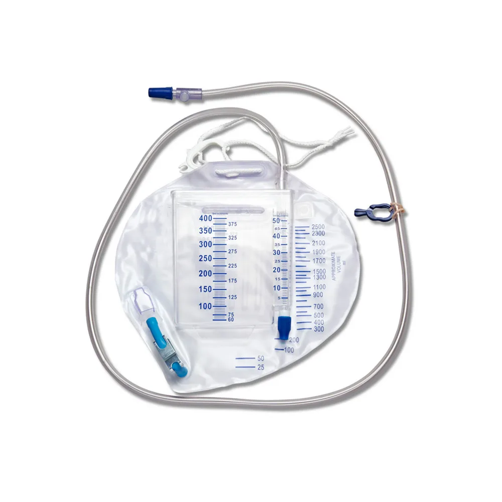 400ml + 2500ml Urine Meter with Urinary Drainage Bag Drain Urine