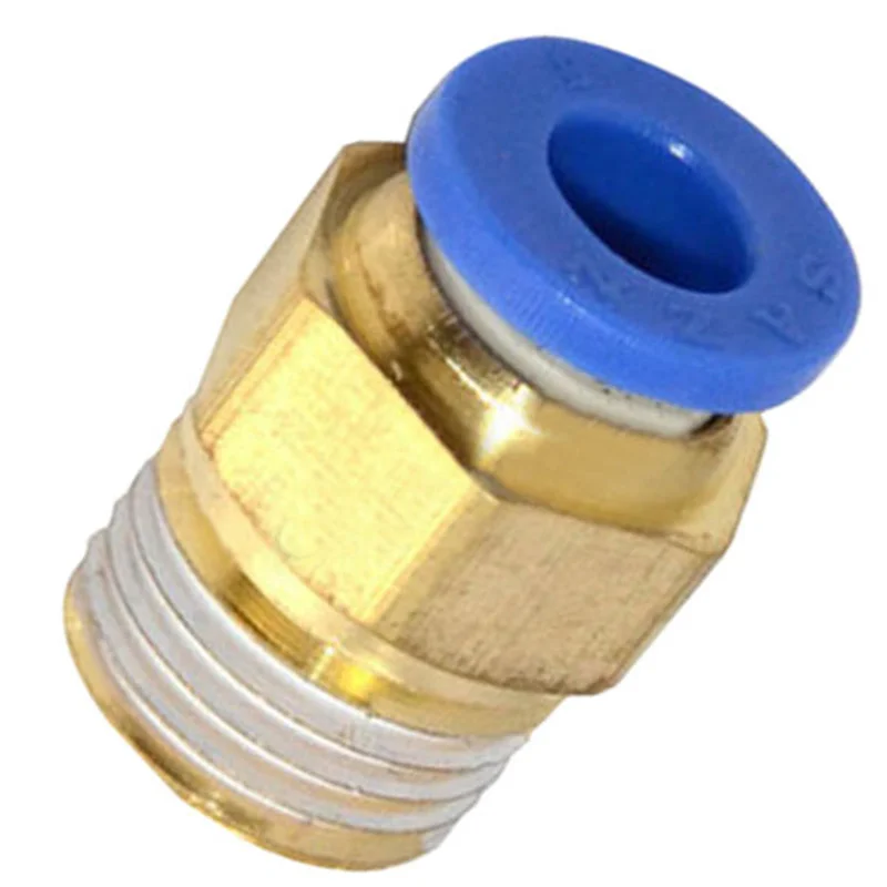 1 шт. 8 мм Наружная резьба 1/4 &quotair прямой push in быстрый разъем Push Fitting Пневматический