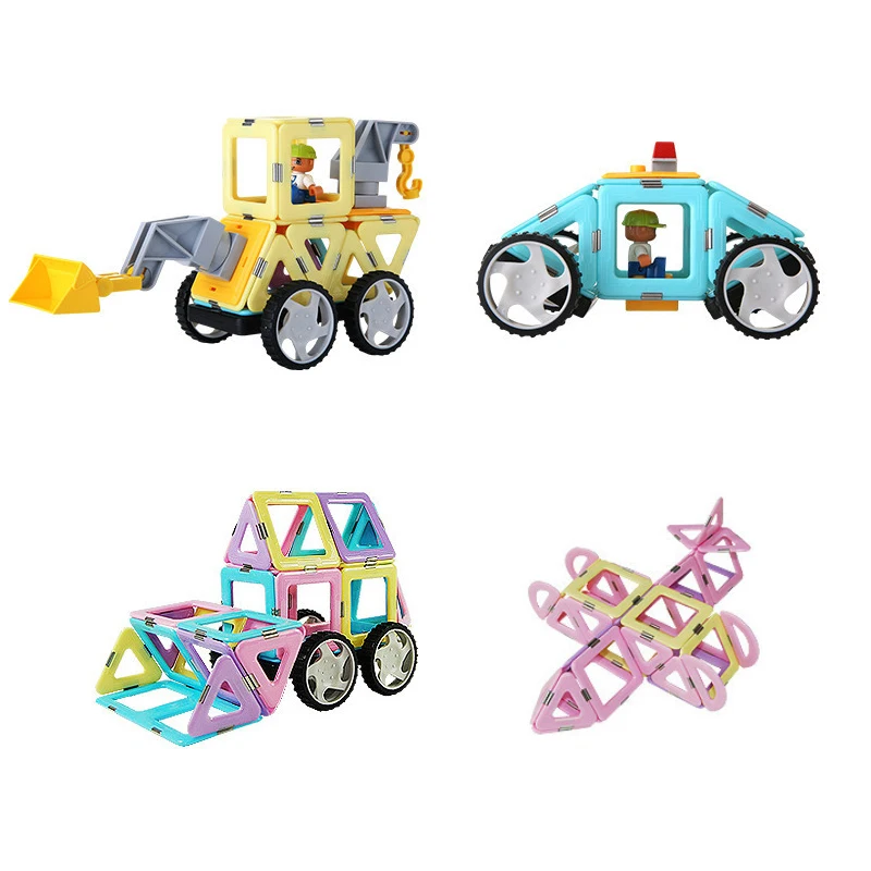 

81pcs Magnetic Children Building Blocks Toy 3D Model Kids Intelligence Development DIY Lighter Thinner New listing MAGPLAYER