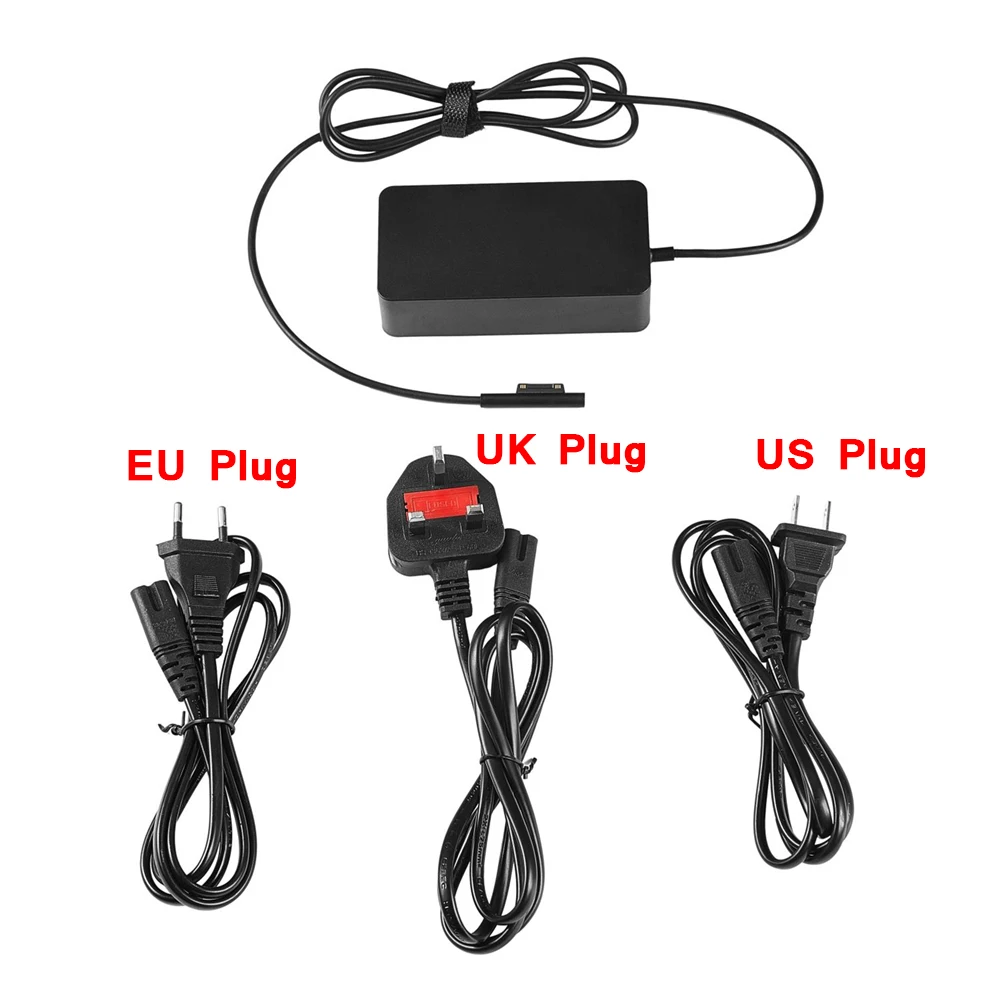 AC 5 В/1A Интеллектуальный адаптер переменного тока Зарядное устройство Питание для microsoft Surface Pro 5/4/3 книги Зарядное устройство США ЕС Великобритания Plug для выбора