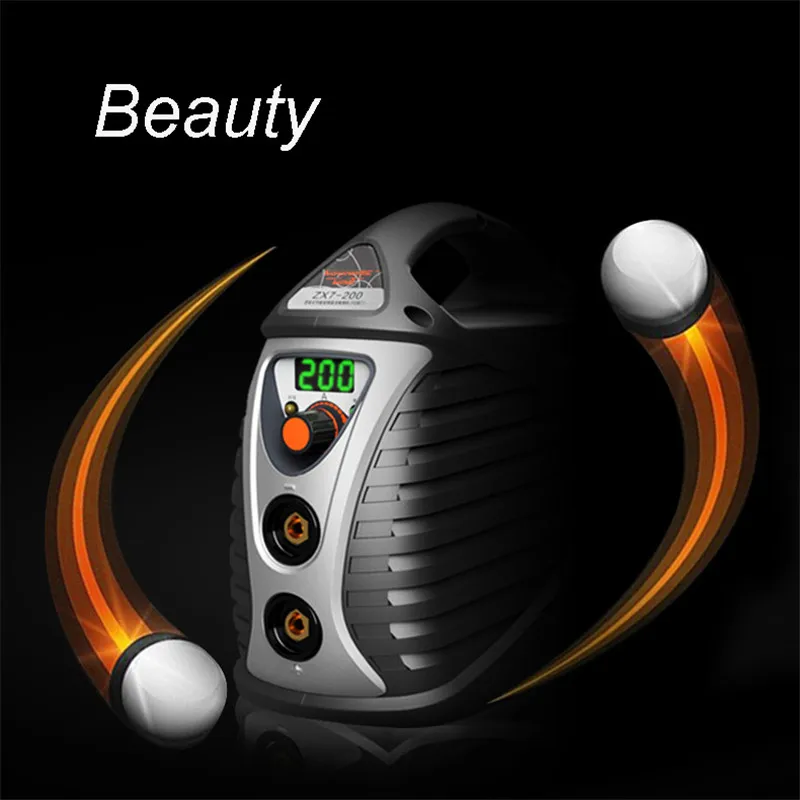 AC 220V ARC Full-copper Mini Welding Machine 200A IGBT MMA Inverter Home Industrial Electric Welder ZX7 ABS Material