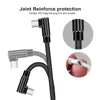 OLAF USB Type C Cable 90 Degree Fast Charging Data USB C Cable For Samsung S10 S9 S8 Xiaomi mi8 mi9 Huawei P20 P30 USB-C Charger ► Photo 3/6