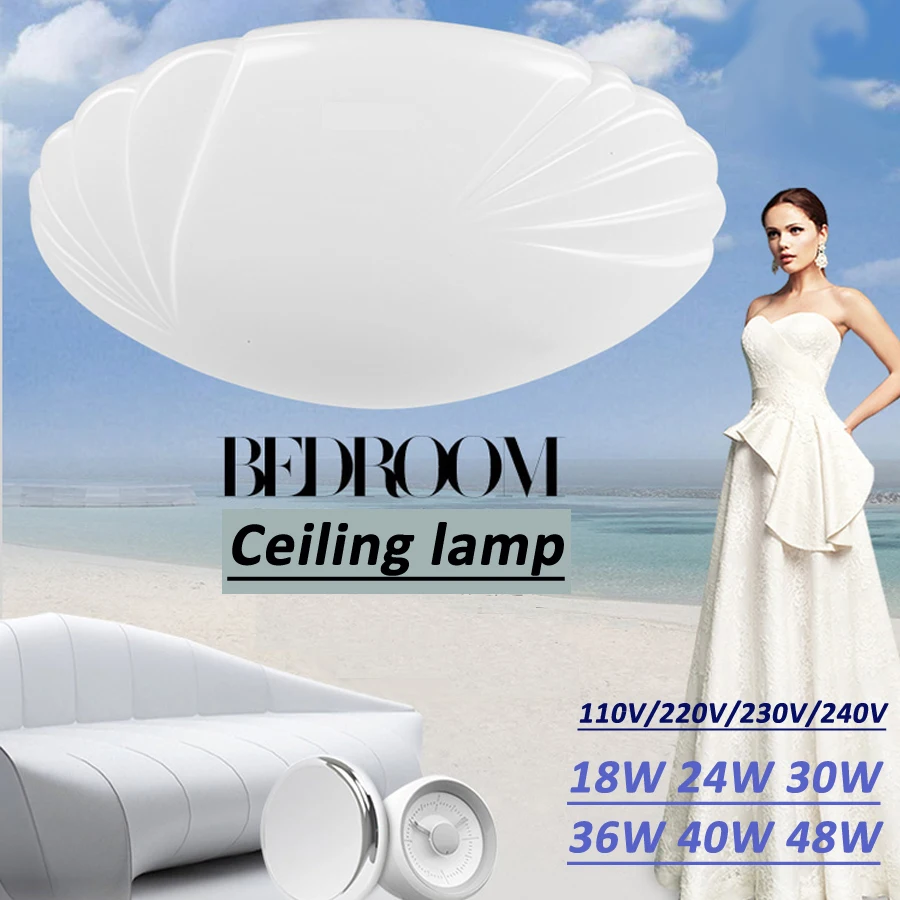 

ceiling led lighting lamps modern bedroom living room lamp surface mounting balcony 18w 24w 30w 36w 40w 48w AC85V - 260V ceiling
