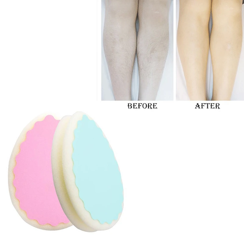 

Magic Painless Hair Removal Depilation Sponge Pad Save Way To Remove Hair Leg Arm Hair Remover Effective D1