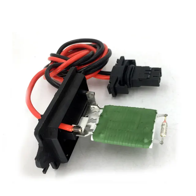 Konuooer Résistance Moteur De Ventilateur De Chauffage Compatible Avec Clio 3 Scenic 2,7701209803,Kit De Résistance Moteur De Ventilateur Avec Faisceau De Câbles Compatible Avec MK3 Grand Modus