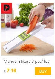 Dehomy ручные Слайсеры картофеля режущие ножи Малый размеры нержавеющая сталь чипсы Cut Кухня Ножи Слайсеры пособия по кулинарии инструменты