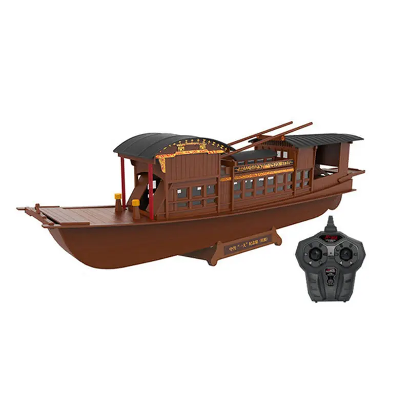 

ZT Model AB04501 RC Boat 1/40 2.4G 25km/h Electric Remote Control Boat Simulated South Lake Red Unassembled Kit Model DIY Toys