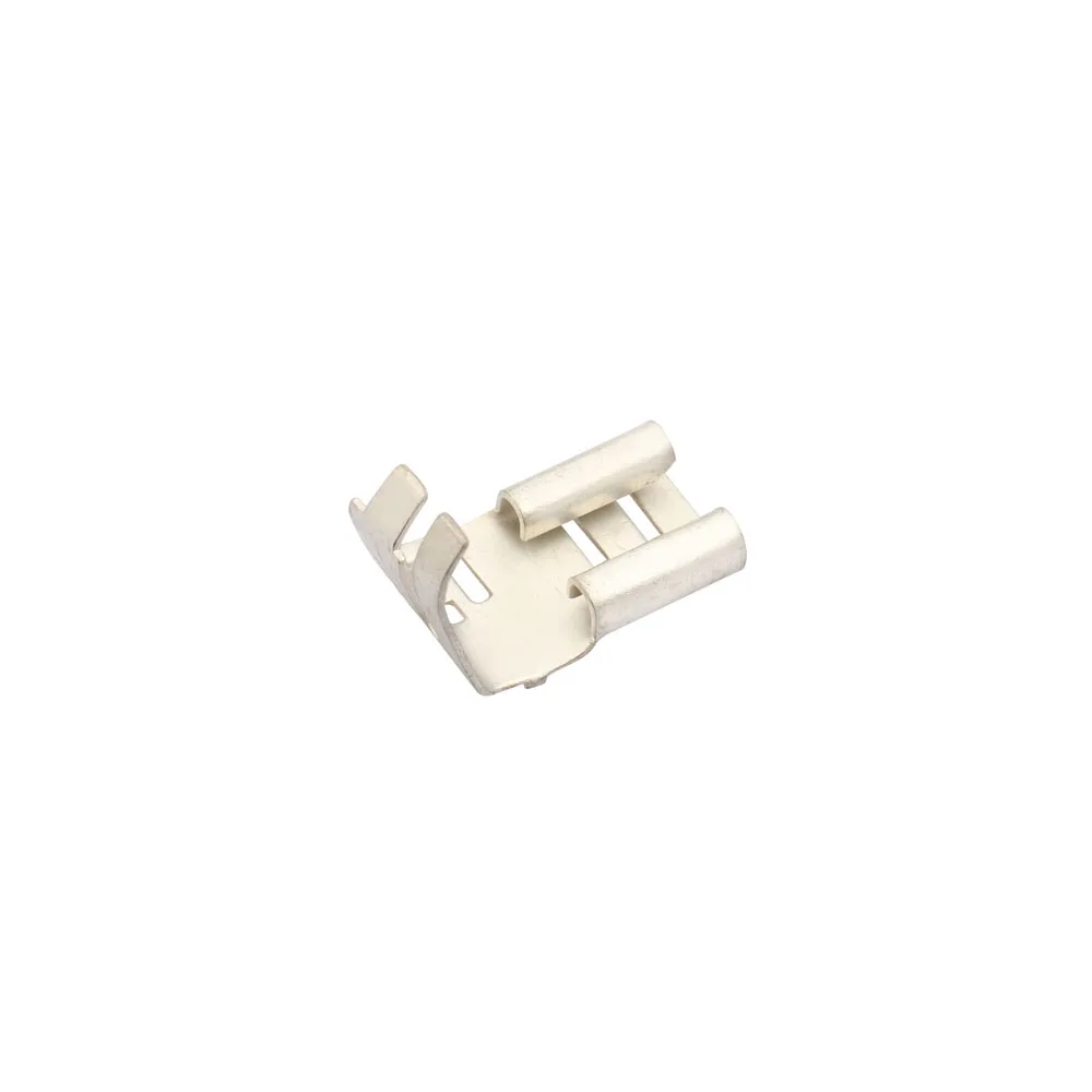 

100pcs/lot 6.3 chicken claw plug spring cold terminal block