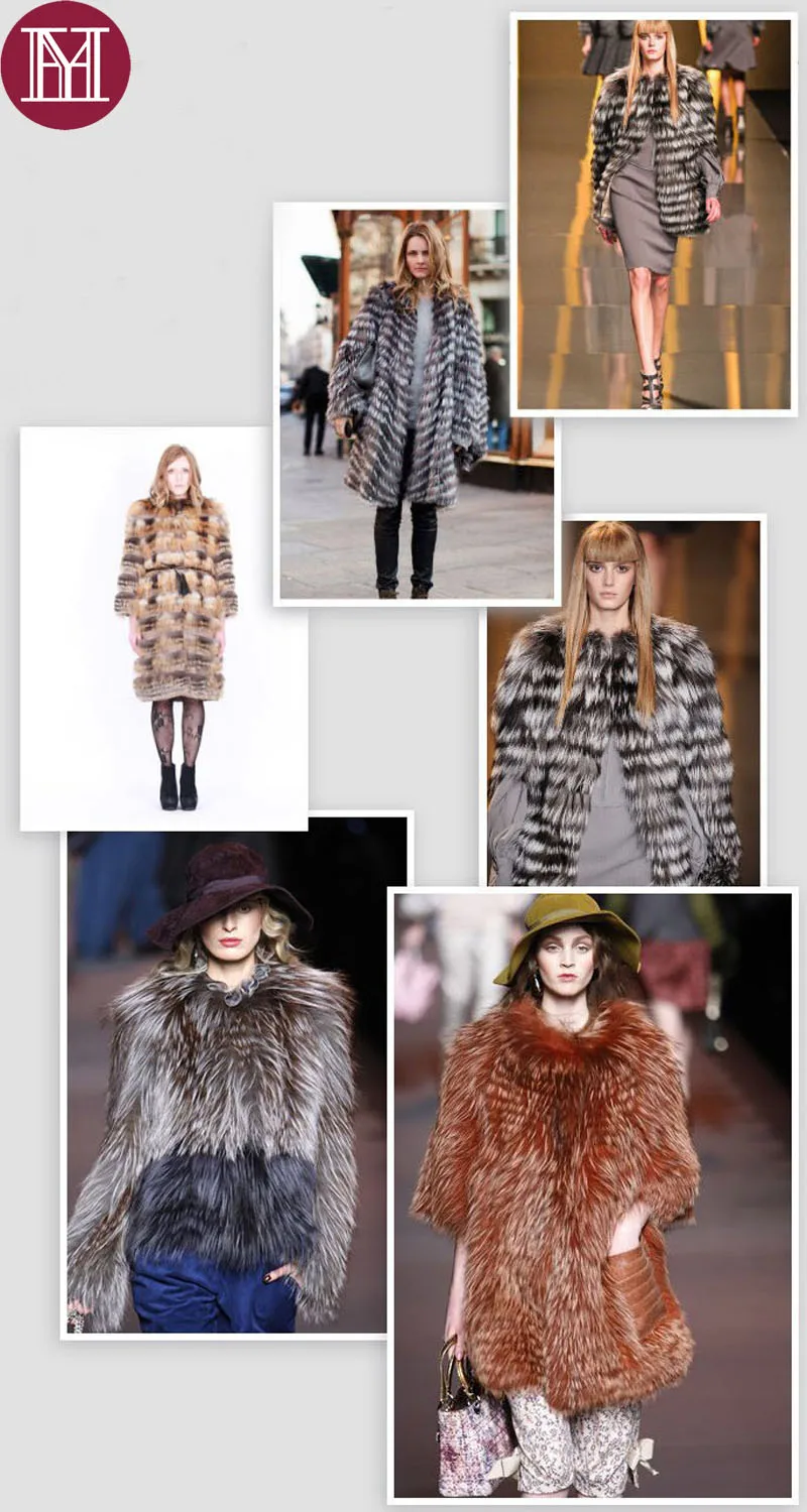 Женское пальто из натурального меха серебристой лисы, полосатая куртка из натурального меха лисы, брендовая модная меховая одежда, длинная стильная одежда